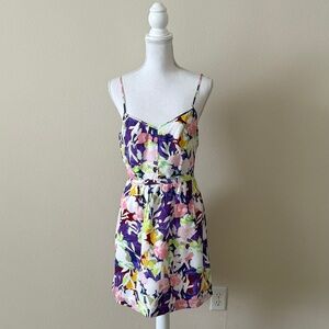 Floral Spaghetti Strap Dress